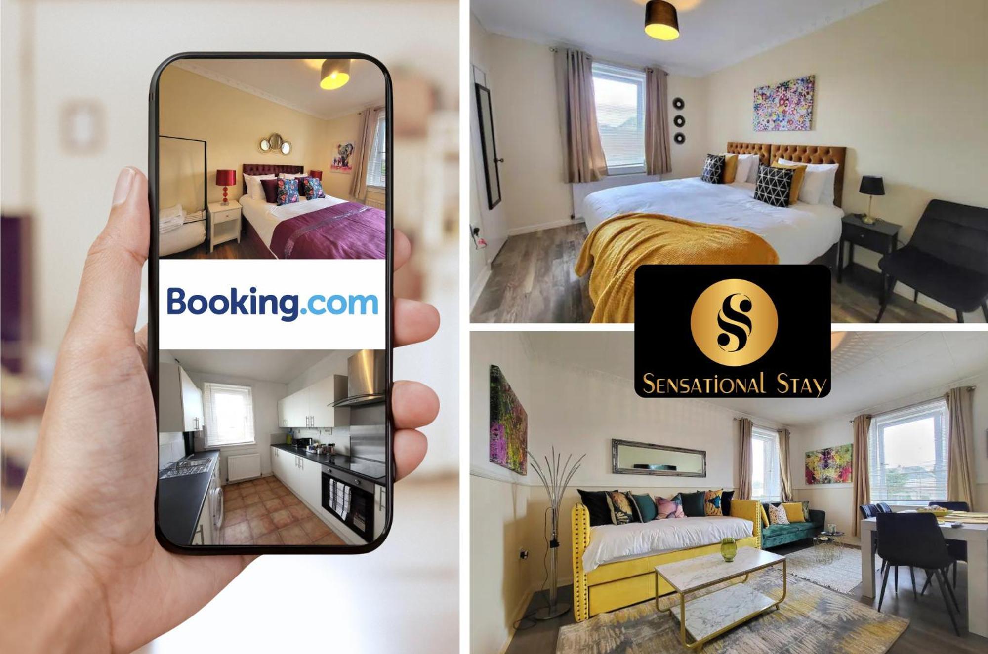4 Bedrooms Apartment By Sensational Stay Short Lets & Serviced Accommodation Edinburg Exteriör bild